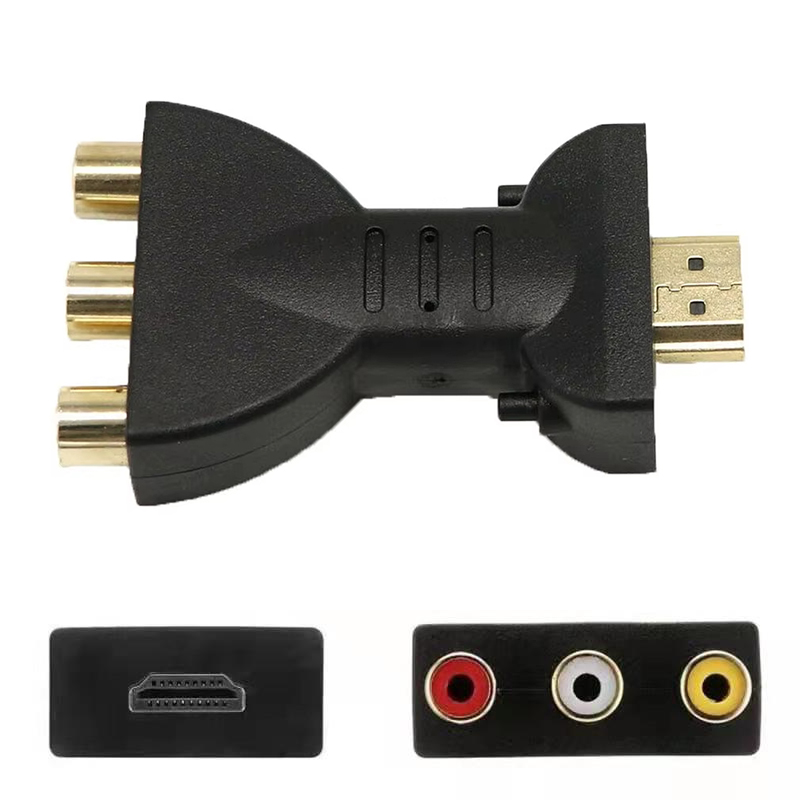 Scart To Hdmi - HD 1080P HDMI-compatible To RCA AV