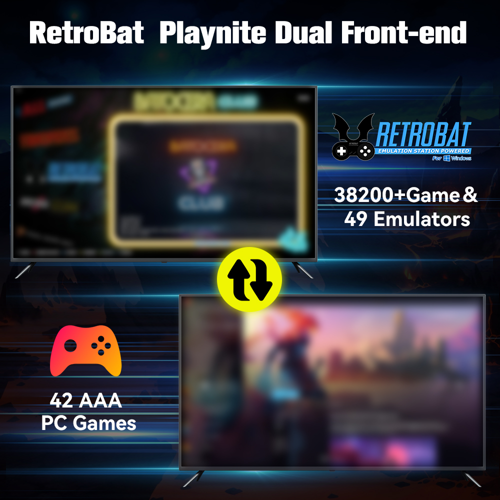 Retrobat＆Playnite System HDD R - огляд і ціна Retro Gaming Kiosk