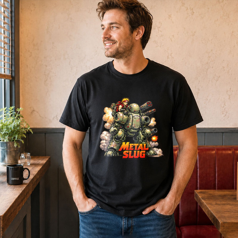 Retro Action Shooter Gaming Me - огляд і ціна Retro Gaming T Shirt