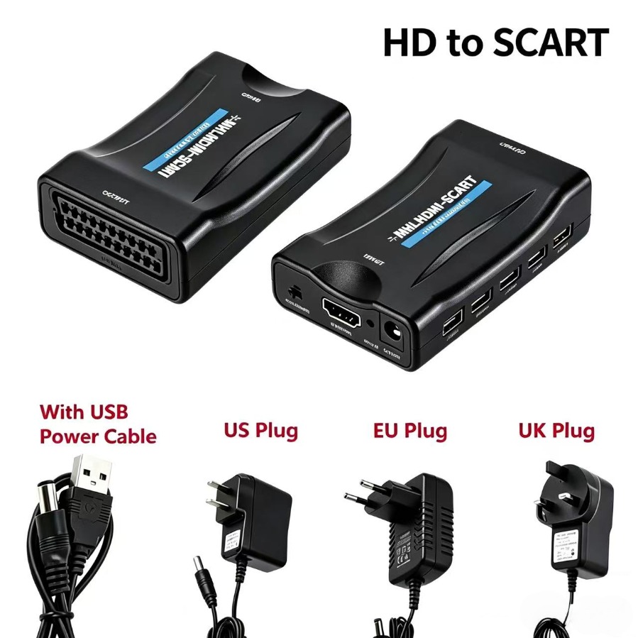 1080P HDMI-Compatible to Scart - огляд і ціна Scart To Hdmi